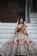 Elegant Embroidered Festive Lehenga Set