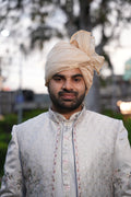 A mark of tradition and royalty Complete your wedding look with timeless elegance  Note: This product includes pagri fabric only