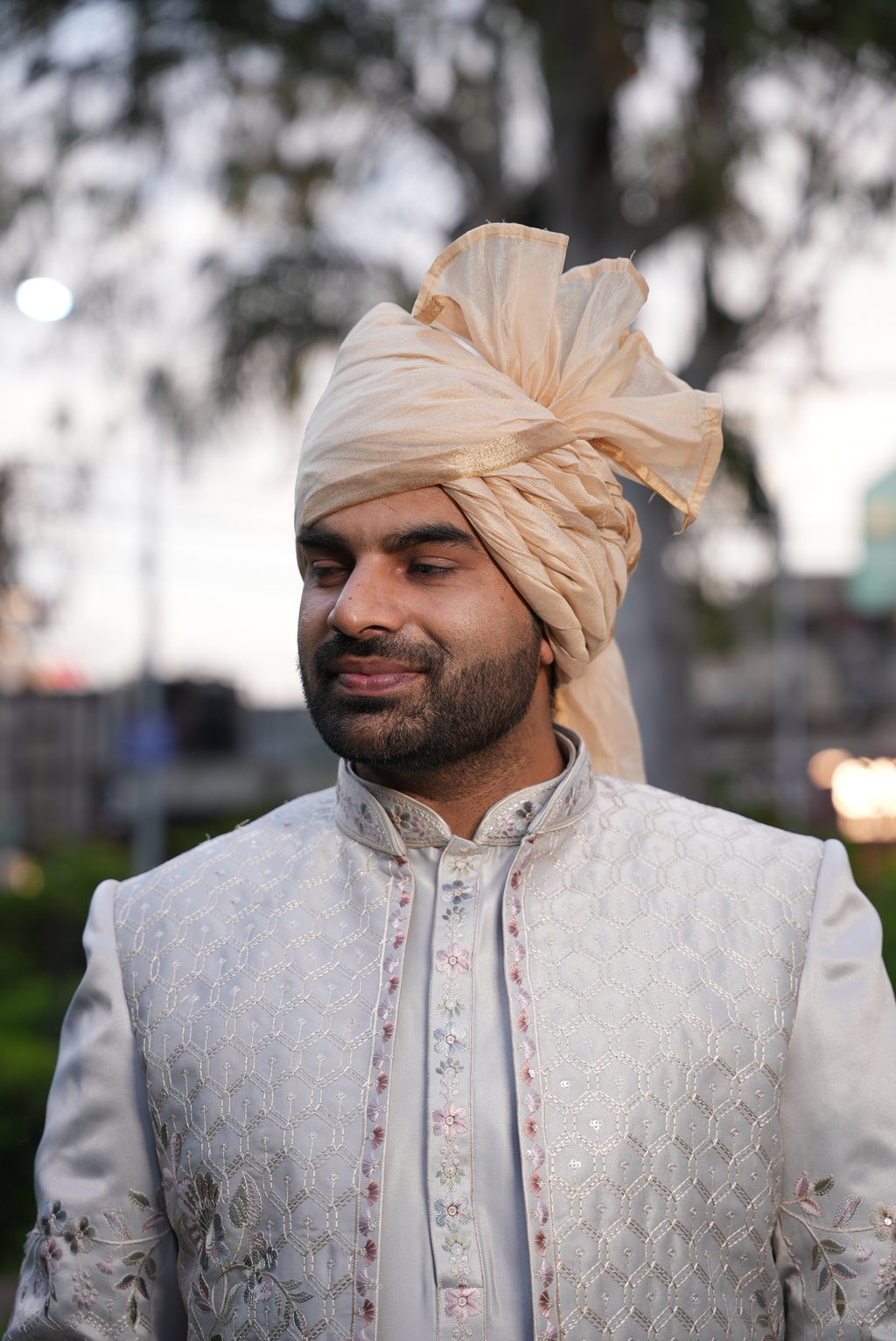 A mark of tradition and royalty Complete your wedding look with timeless elegance  Note: This product includes pagri fabric only