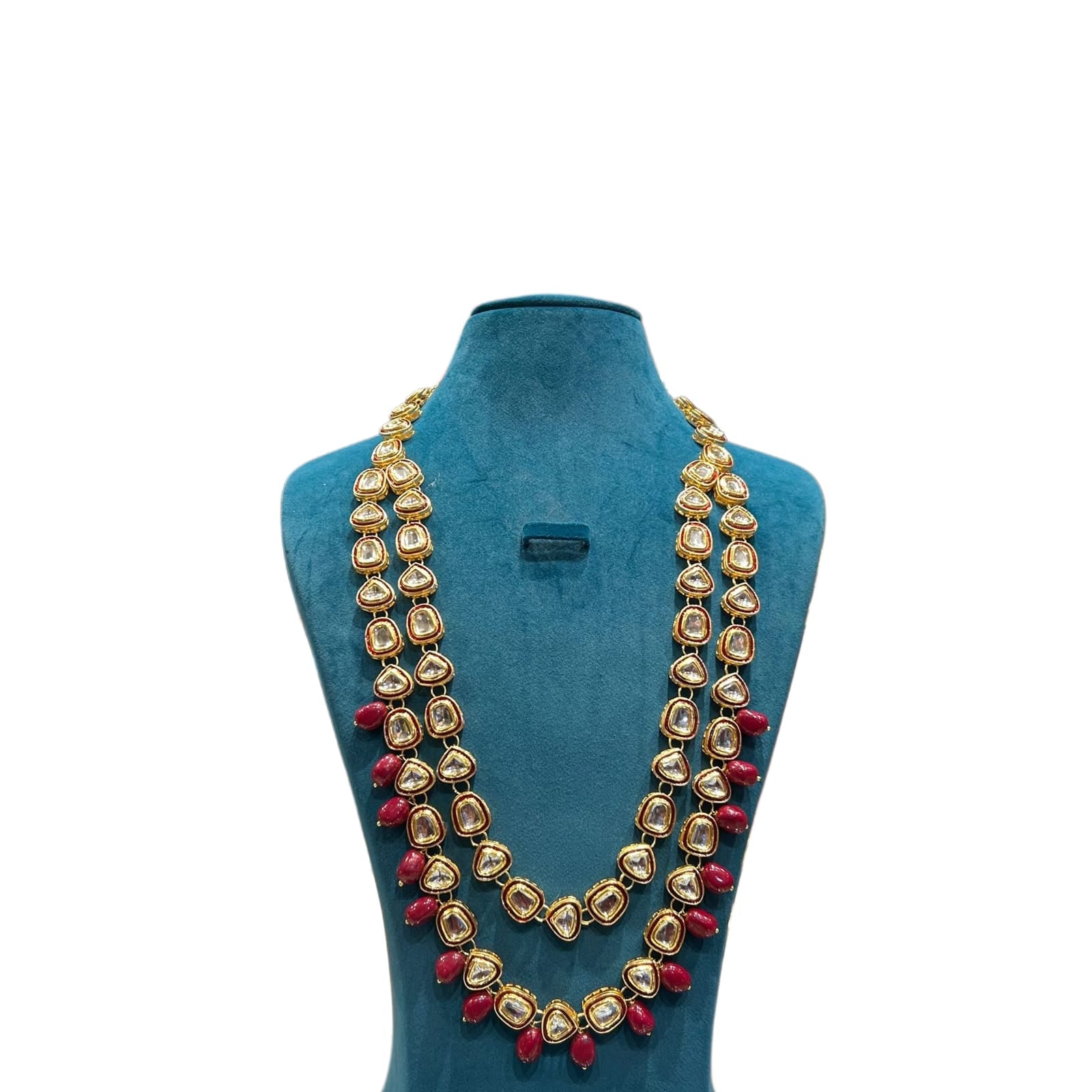 Royal Kundan Long Necklace for Groom
